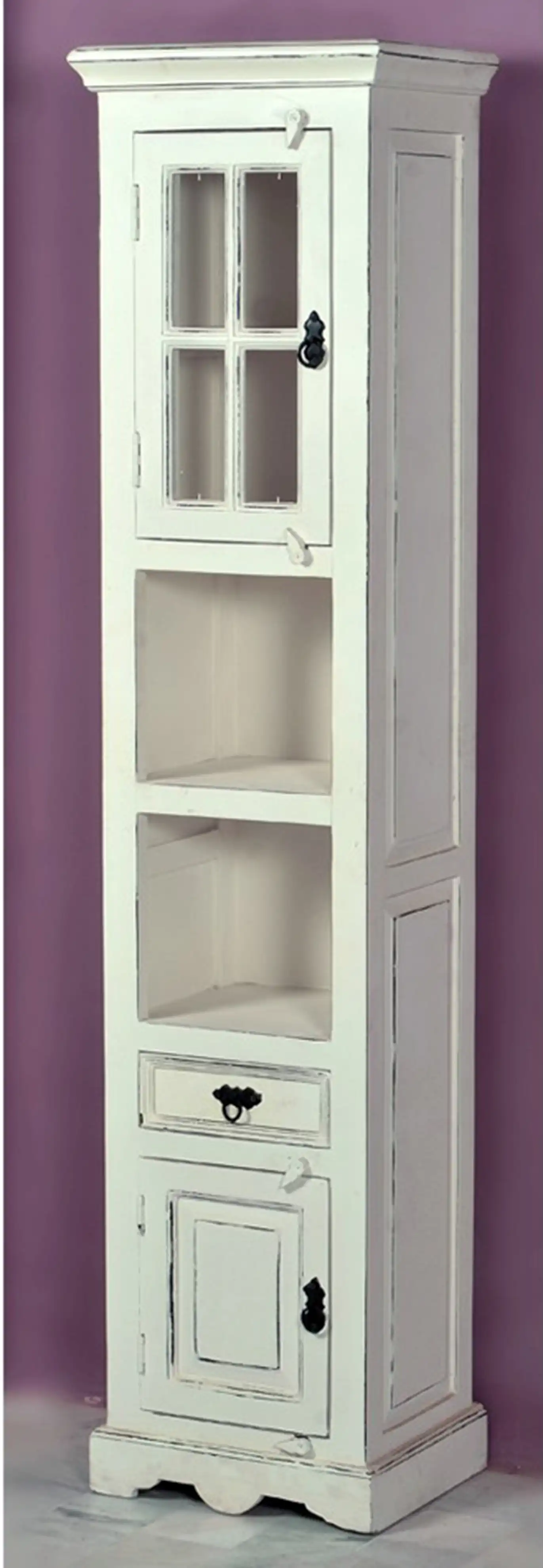 Tall Cabinet with 2 doors, 1 drawers & 2 selves - popular handicrafts